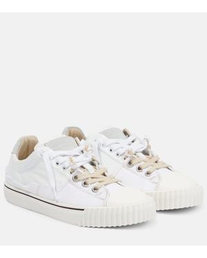 Maison Margiela Sneakers Aus Leder - Weiß