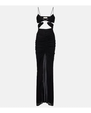 Blumarine Robe Aus Jersey - Schwarz