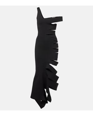 Mugler Midikleid - Schwarz