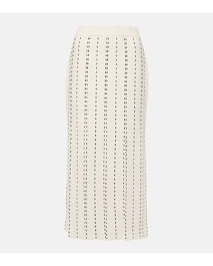 Jonathan Simkhai Jillie Midi Skirt - White