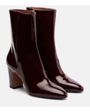 Paris Texas Ankle Boots Lavinia 75 Aus Lackleder - Braun
