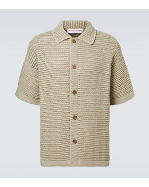 Orlebar Brown Knitted Cotton Bowling Shirt - Natural