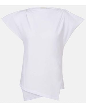 Isabel Marant T-Shirt Sebani Aus Baumwolle - Weiß