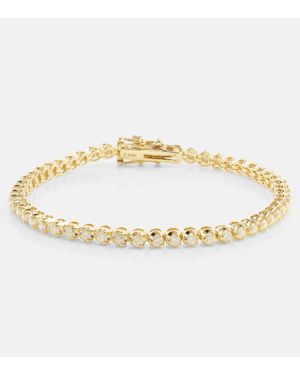 STONE AND STRAND Armband Noble Aus 10Kt Gelbgold Mit Diamanten - Mettallic