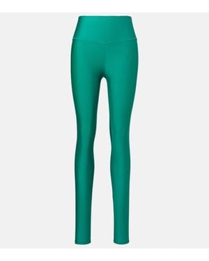 Alo Yoga Airlift High-Rise Leggings - Green