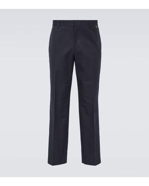 Gucci Pantaloni Regular - Blu