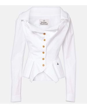 Vivienne Westwood Bluse Monday Orb Aus Baumwolle - Weiß