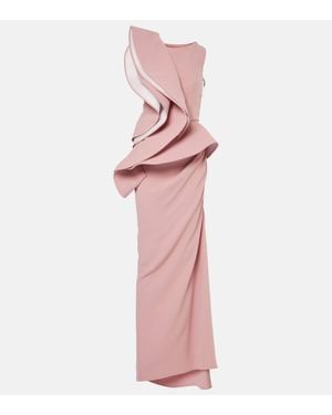 Maticevski Fateful Ruffled Gown - Pink