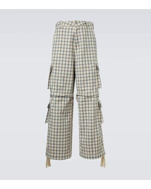 ERL Pantaloni Cargo - Bianco