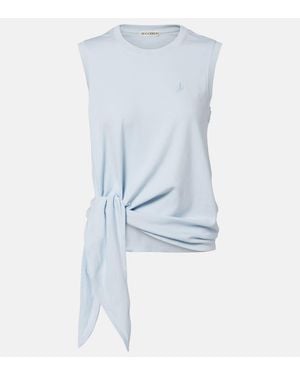 JW Anderson Top Aus Baumwolle - Blau