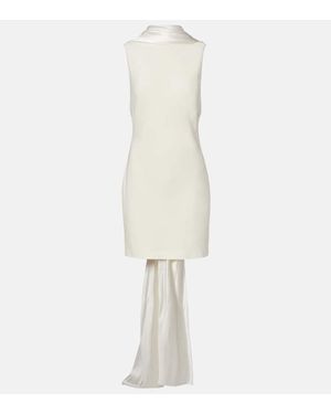 Danielle Frankel Robe De Mariee Mimi En Laine Melangee - Blanc