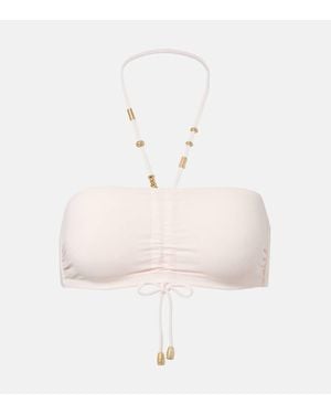 Eres Melia Halterneck Bikini Top - Natural