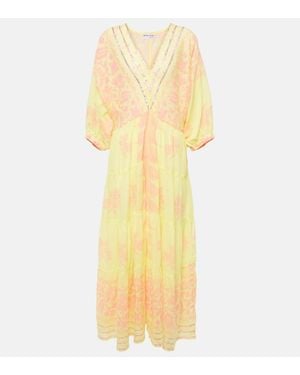 Juliet Dunn Abito Lungo - Giallo