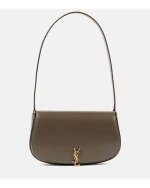 Saint Laurent Schultertasche Voltaire Mini Aus Leder - Grün