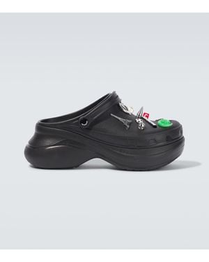 Balenciaga Crocs Faux Fur Eva Clogs in Black for Men | Lyst Balenciaga Crocs Faux Fur Eva Clogs in Black for Men | Lyst