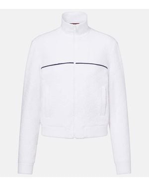 Gucci Jacke Gg Aus Frottee - Weiß