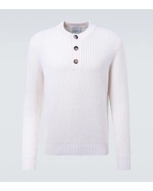 Allude Wool And Cashmere Jumper - White