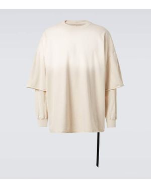 Rick Owens T-Shirt Oversize - Neutro