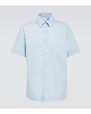 Nanushka Adam Cotton Shirt - Blue