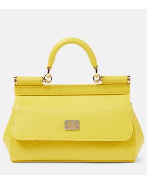 Dolce & Gabbana Borsa Sicily Small - Giallo