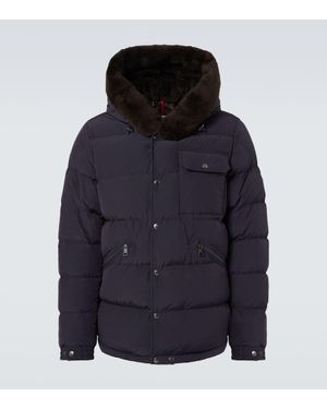 Moncler Piumino Trapuntato Marcelettes - Blu
