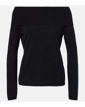Jardin Des Orangers Off-Shoulder-Pullover Aus Kaschmir - Schwarz