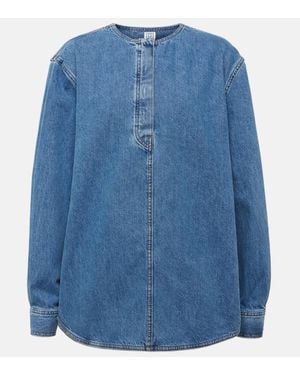 TOTEME Hemd Aus Denim - Blau