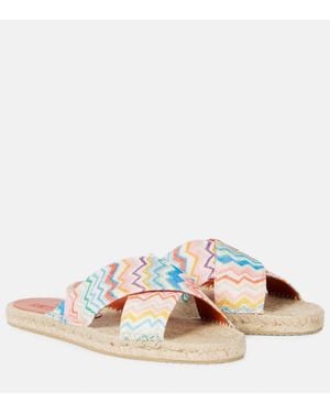 Missoni Zigzag Espadrille Sandals - Multicolour
