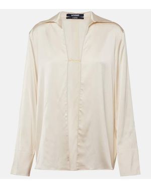 Jacquemus Top Notte - Bianco