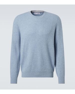 Brunello Cucinelli Pullover Aus Kaschmir - Blau
