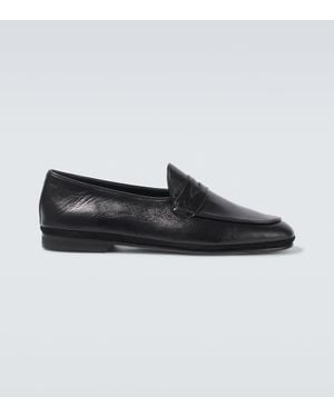 Rubinacci Loafers Aus Leder - Schwarz
