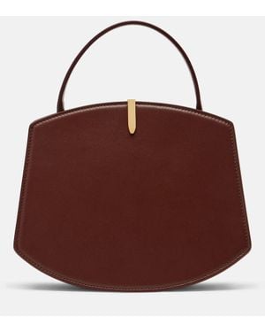 SAVETTE Florence 20 Leather Tote Bag - Red