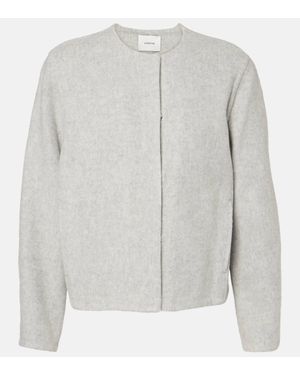 Vince Wool-blend Jacket - Grey