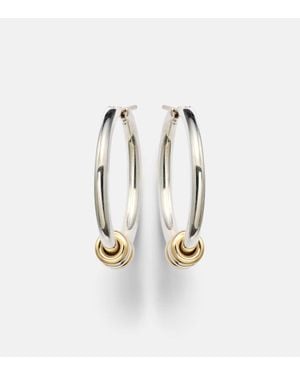 Spinelli Kilcollin Argo Sterling And 18Kt Earrings - White