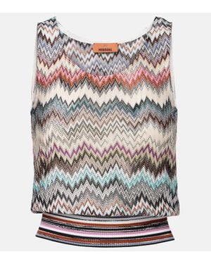 Missoni Zigzag Top - Grey