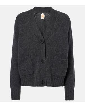 Jardin Des Orangers Wool And Cashmere Cardigan - Black