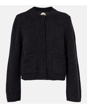 Jardin Des Orangers Wool And Cashmere Cardigan - Black