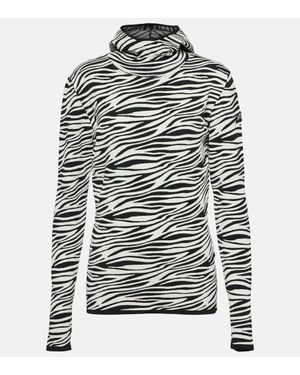 Jet Set Bedruckter Hoodie Zoey - Mehrfarbig