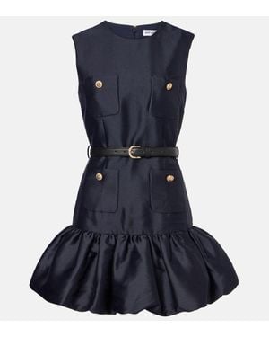 Self-Portrait Sleeveless Minidress - Blue