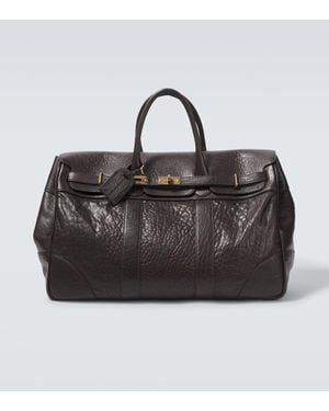 Brunello Cucinelli Weekender Aus Leder - Schwarz