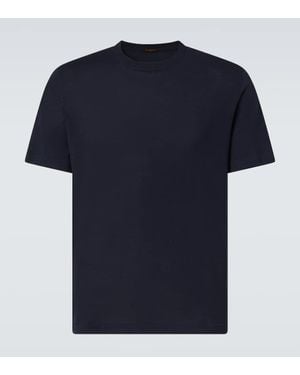 Rubinacci Cotton Polo Shirt - Blue