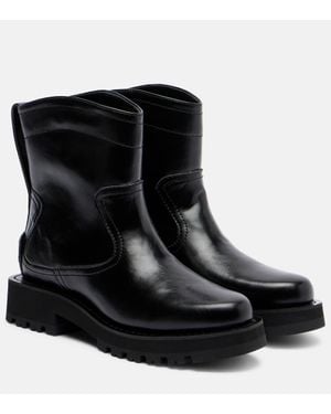 Ganni Ankle Boots Studs - Schwarz