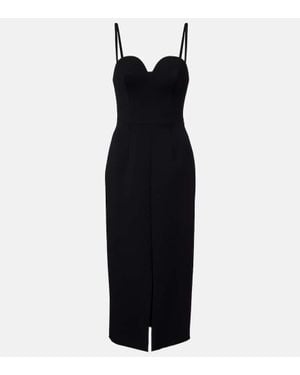Givenchy Bustier-Kleid New Fury Aus Einem Wollgemisch - Schwarz