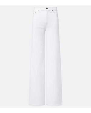KHAITE Jeans Flared Dane - Blanco