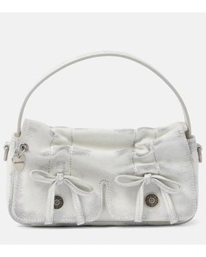 Acne Studios Borsa Multipocket Micro - Metallizzato