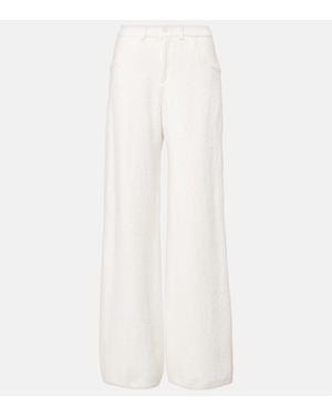 AYA MUSE Jean Droit Trix - Blanc