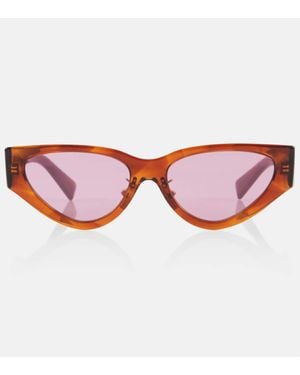 Miu Miu Logo Cat-Eye Sunglasses - Red