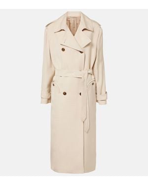 Blazé Milano Sheena Aseel Coat - Natural