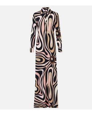 PUCCI Marmorkleid - Weiß