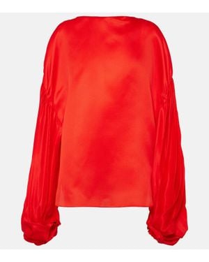 KHAITE Top Quico - Rosso